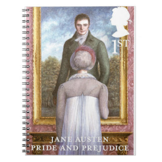 Carnet Pride and Prejudice Stamp Design