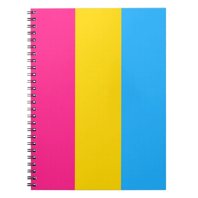 Carnet Pride transexuelle (drapeau panaché) (Devant)