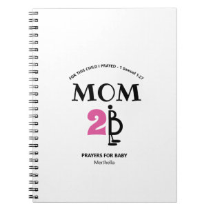 Carnet Prières Personnalisées Modernes Pour Bébé