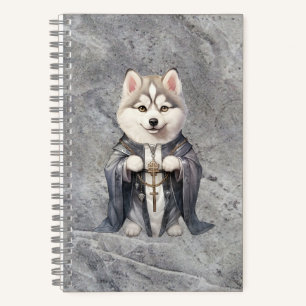 Carnet Priest King Siberian Husky Dog