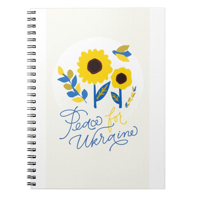 Carnet Priez pour l'Ukraine (Devant)