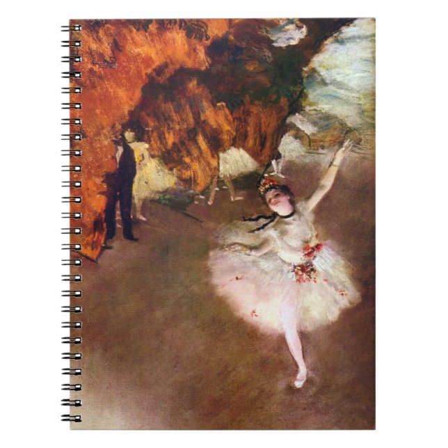 Carnet Prima Ballerina, Rosita Mauri par Edgar Degas (Devant)