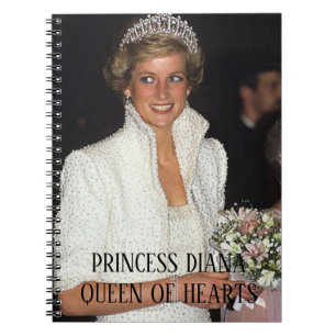 Carnet PRINCESS DIANA Reine des Coeurs