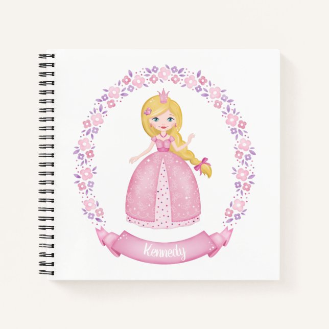 Carnet Princesse (Devant)
