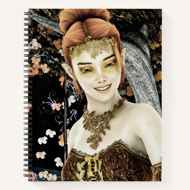 Carnet Princesse d'Automne (Devant)