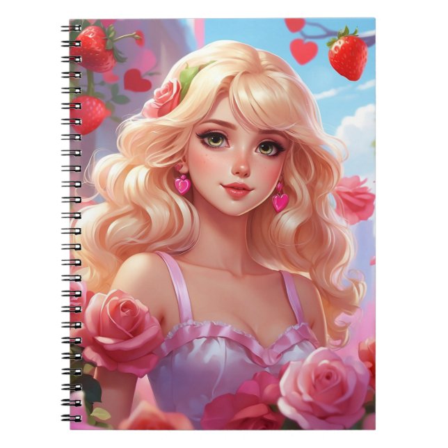 Carnet Princesse de printemps (Devant)