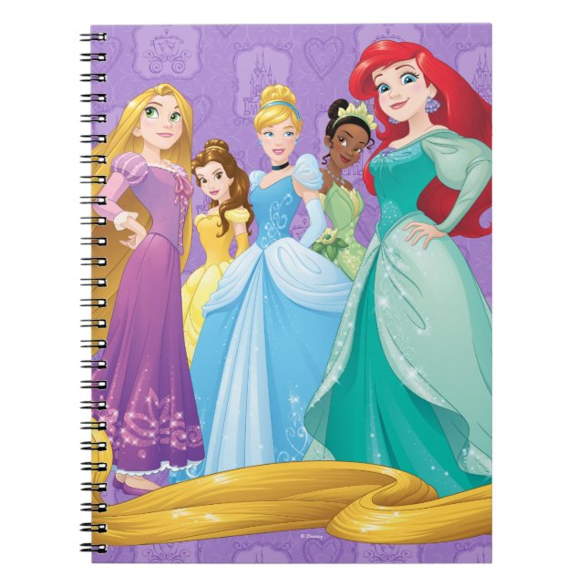 Carnet Princesse Disney | L'Intrépide est la force (Devant)