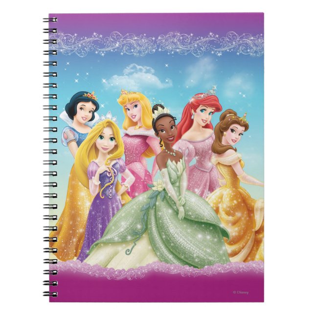 Carnet Princesse Disney | Tiana Feature Center (Devant)