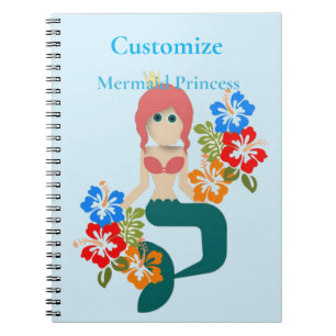 Carnet Princesse Sirène Roux Thunder_Cove