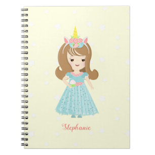 Carnet Princesse Unicorn