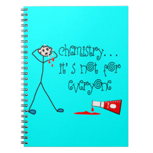 Carnet principal de chimie à spirale