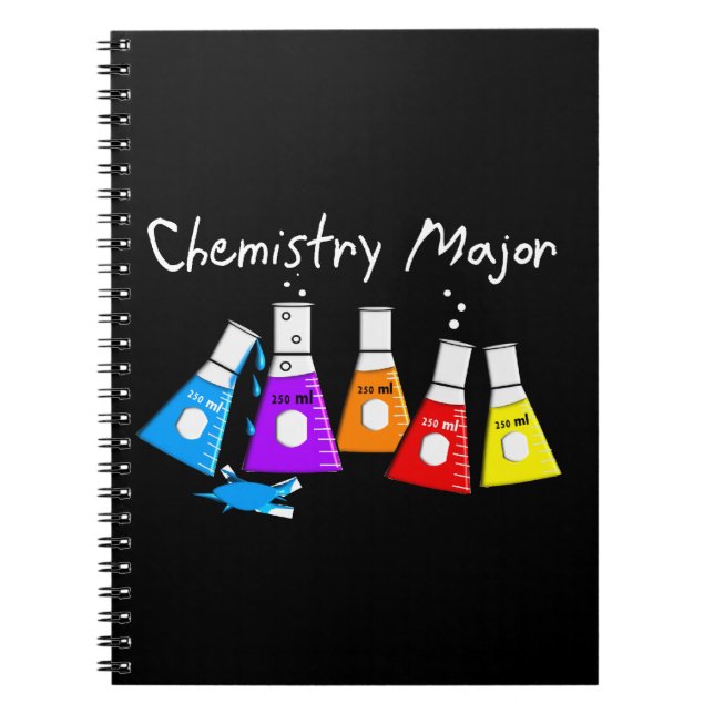 Carnet principal de chimie à spirale (Devant)