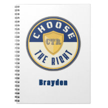 Carnet principal LDS personnalisé CTR Choisissez l