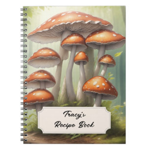 Carnet Printemps des champignons super