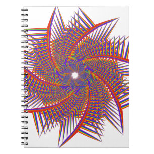 Carnet prismatique chromatique coloré