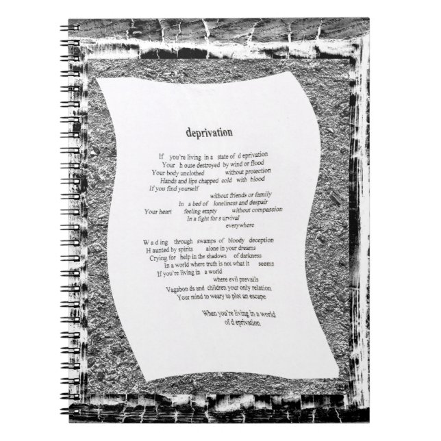 Carnet Privation (Devant)