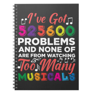 Carnet Problèmes de théâtre musical Interprètes de Broadw