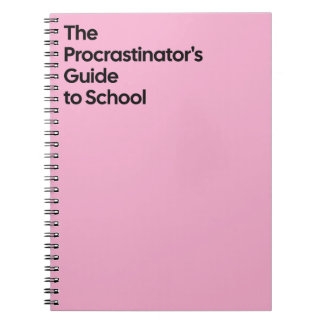 Carnet Procrastinator’s School Notebook
