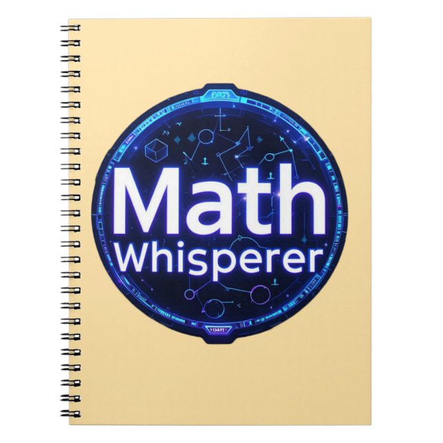 Carnet Prof de maths chuchoteur de maths (Devant)