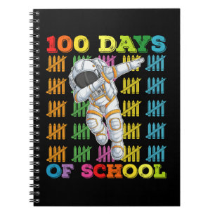 Carnet Professeur astronaute de 100 jours d'école