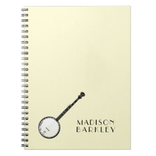 Carnet Professeur de musique de Banjo