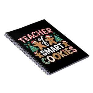 Carnet Professeur de Noël de biscuits intelligents pain d