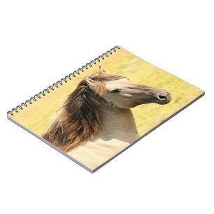 Carnet Profil du cheval beige