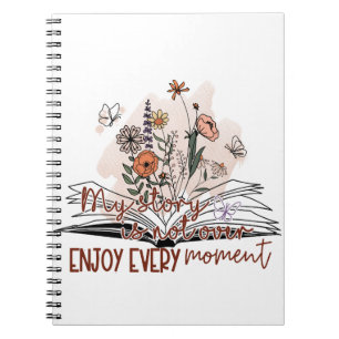 Carnet Profitez de chaque instant, message positif
