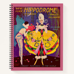 Carnet Programme Hippodrome de New York des années 1920