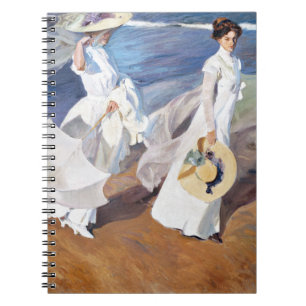 Carnet Promenade au bord de la mer par Joaquin Sorolla