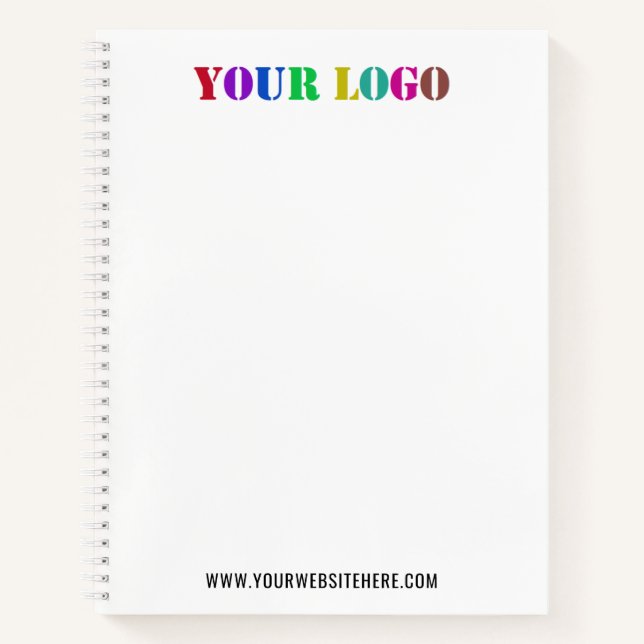 Carnet promotionnel du logo de l'entreprise person (Devant)