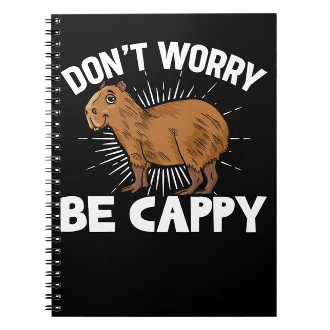 Carnet Propriétaire Funny Capybara Capybara Animal (Devant)