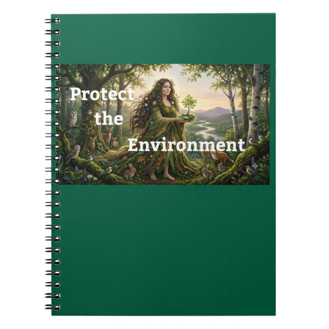 Carnet Protéger l'environnement  (Devant)