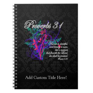Carnet Proverbes 31 femmes de chrétien de bible