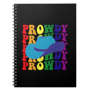 Carnet Prowdy Rodeo Howdy Cowboy Cowgirl LGBTQ Western