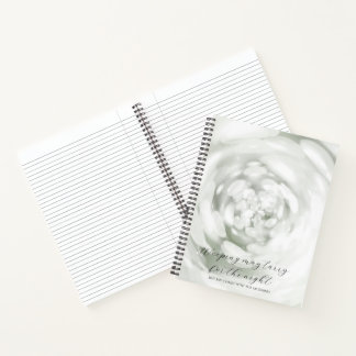 Carnet Psaume 30:5 Étude Biblique Bokeh Personnalisé 
