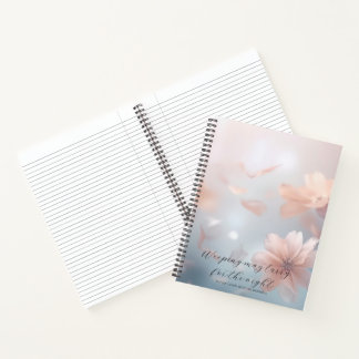 Carnet Psaume 30:5 Étude Biblique Fleurs Douces Personnal