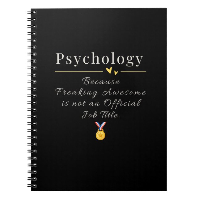 Carnet Psychologie (Devant)
