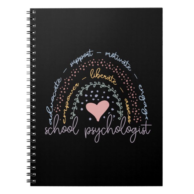 Carnet Psychologue de l'école Rainbow (Devant)