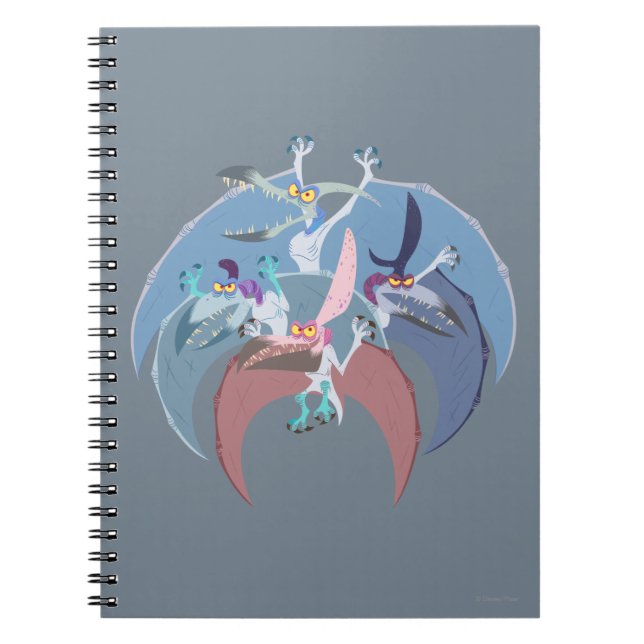 Carnet Pterodactyle Groupe Pile (Devant)