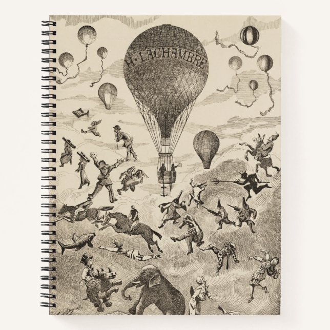 Carnet Publicité Française Pour Le Fabricant De Ballons (Devant)