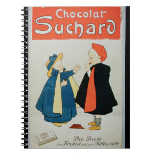 Carnet Publicité par affichage "chocolat de Suchard"