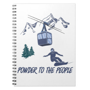 Carnet Puissance du snowboard pour le peuple Station de s