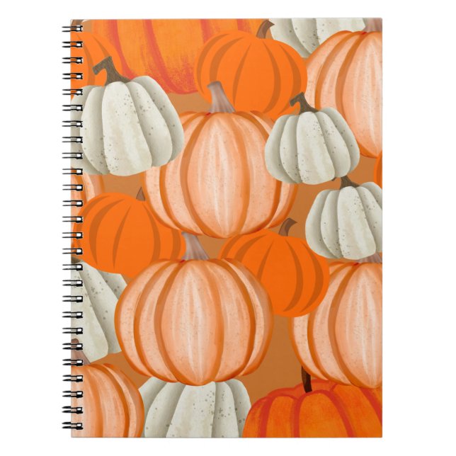 Carnet Pumpkin Collage Notebook – Autumn Aesthetic  (Devant)