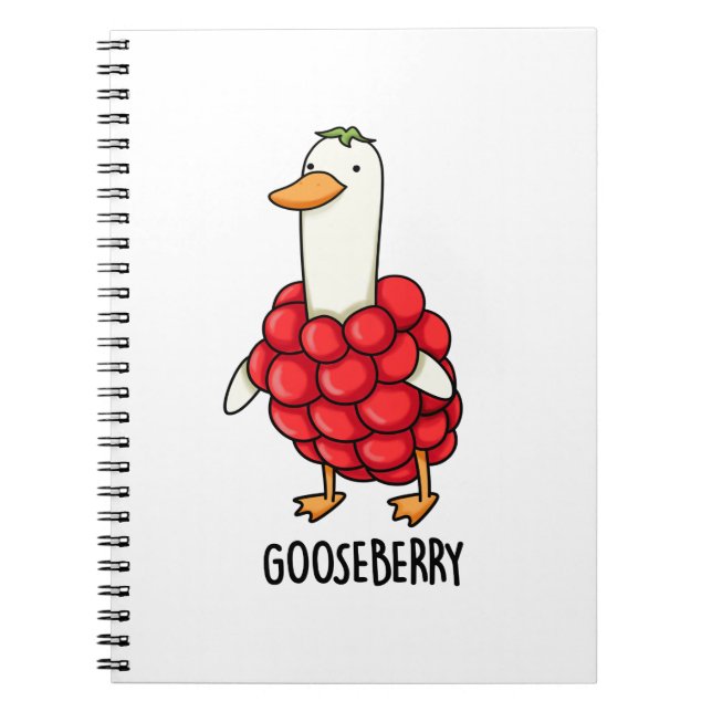 Carnet Pun de Groseille Funny Berry  (Devant)