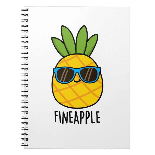 Carnet Pun Fineapple Drôle Cool Ananas Pun (Devant)