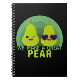 Carnet Punition de fruit kawaii amusant