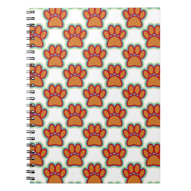 Carnet Puppy Paws (Devant)