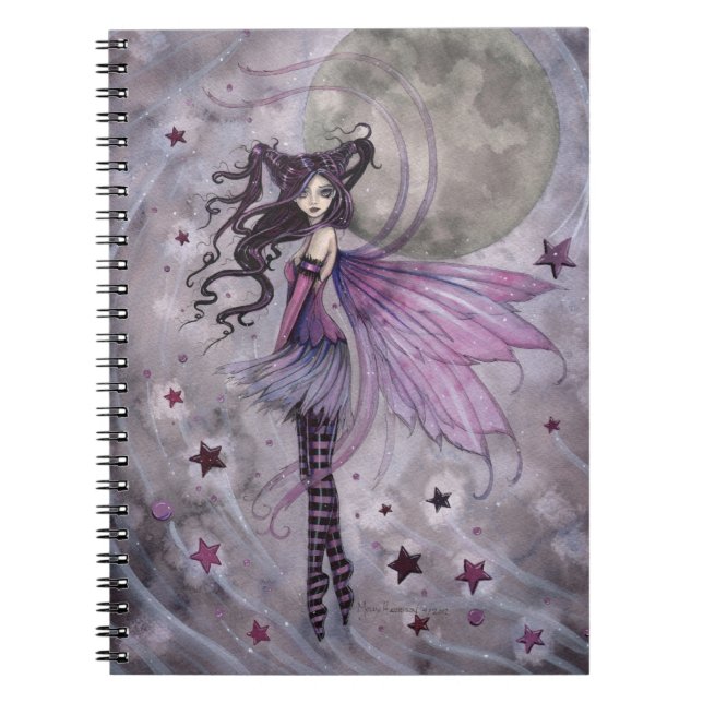 Carnet Purple Passion gothique Imaginaire d'art de la fée (Devant)