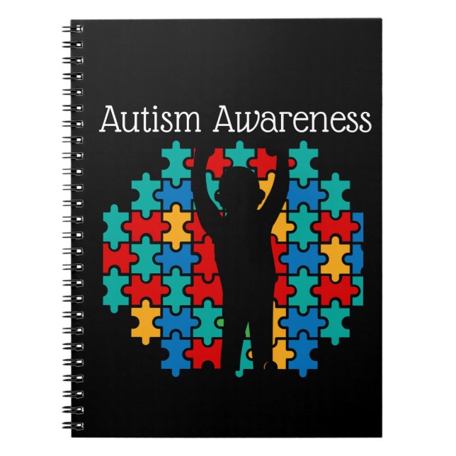 Carnet Puzzle sensibilisation sur l'autisme (Devant)